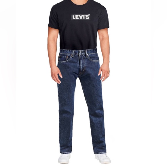 Levi’s 505 Regular Fit Mens Jeans (38x29) Reg $69.50 - Picture 3 of 9